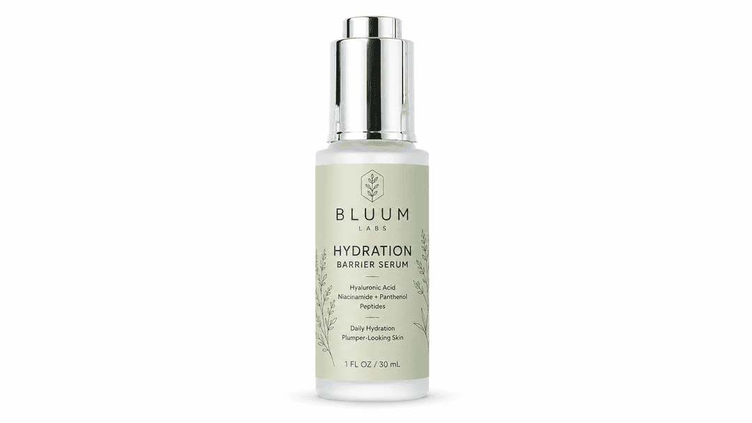 BLUUM Hydration Barrier Serum 30 mL auto-fill dropper bottle