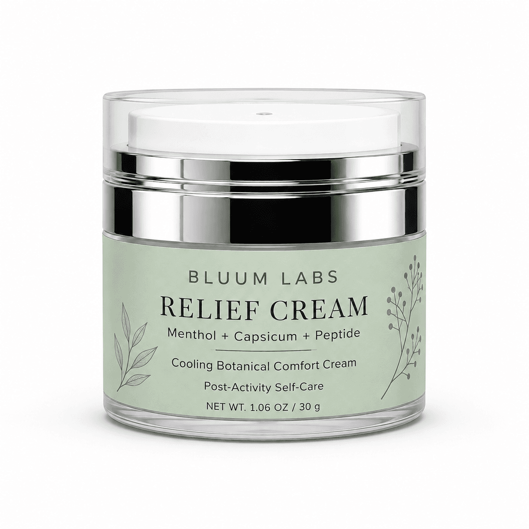 BLUUM Relief Cream 30 g airless pump jar